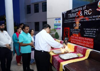 टीएमयू के मेडिकल स्टुडेंट्स में भी कोलकाता कांड को लेकर उबाल