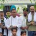 एक पेड़ मां के नाम अभियान को आगे बढ़ते हुए आज पूर्व जिला पंचायत सदस्य उर्मिला रानी चुघ की स्मृति पर चुघ परिवार की ओर से विभिन्न स्थानों पर 101 पेड़ लगाए गए।