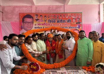 *विधायक शिव अरोरा के जन्मदिवस पर रुद्रपुर विधानसभा क्षेत्र में उमड़ा जनसैलाब