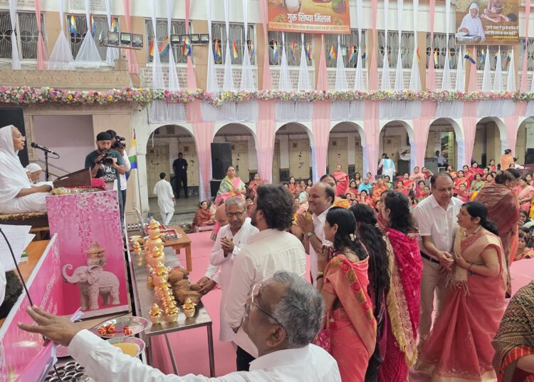 चातुर्मास वर्षायोग के अंतर्गत मंगल कलश शुद्धि कार्यक्रम संपन्न