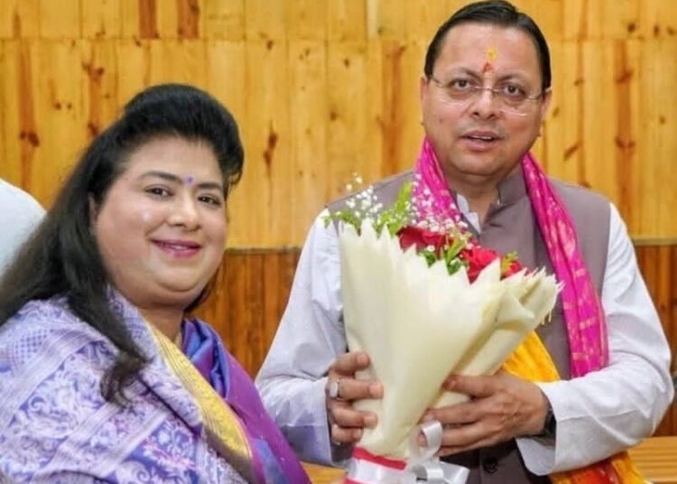 भीमताल के नियोजित विकास को लेकर दर्जा राज्यमंत्री भावना मेहरा ने मुख्यमंत्री को सौंपा विस्तृत मांगपत्र