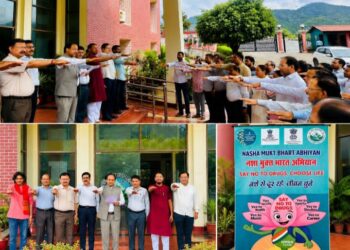 नशा मुक्त भारत का गूंजा राष्ट्रीय संकल्प-गढ़वाल विश्वविद्यालय में प्रधानमंत्री का संदेश बना युवा जागरण का आह्वान