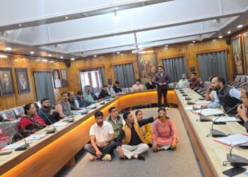 जवाडी दरमोला मोटर मार्ग लेकर ग्रामीणों ने किया आंदोलन।