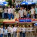 मानव सेवा की मिसाल बना रोटरी क्लब-पुलिसकर्मियों और जरूरतमंद व्यापारियों को वितरित किए स्टैंड वाले छाते