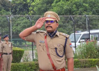 80वें स्वतंत्रता दिवस पर एसएसपी अजय गणपति ने किया ध्वजारोहण
