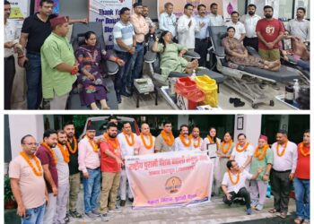 रक्त की हर बूंद से उठी पुरानी पेंशन की पुकार-देहरादून में कर्मचारियों ने लिखा मुख्यमंत्री के नाम पत्र
