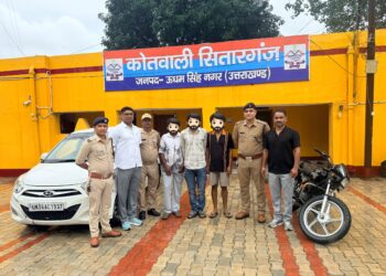 एसएसपी अजय गणपति के निर्देशन में नशा तस्करों पर सितारगंज पुलिस की बड़ी कार्रवाई