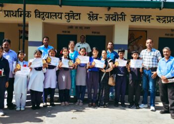 सामाजिक विज्ञान महोत्सव में नौनिहालों ने दिखाई प्रतिभा-तुनेटा की सोनिका,अनामिका और रितिका ने मारी बाजी