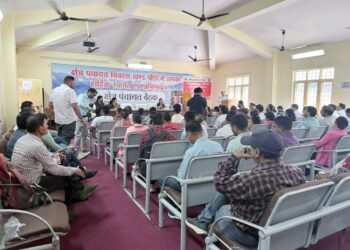 सेवा संकल्प शिविर में उमड़ा ग्रामीणों का हुजूम-47 शिकायतें दर्ज,अधिकांश का मौके पर निस्तारण